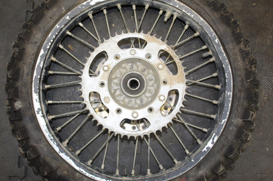 03-05 YAMAHA YZ450F REAR BACK WHEEL RIM KENDA TIRE RIDEABLE