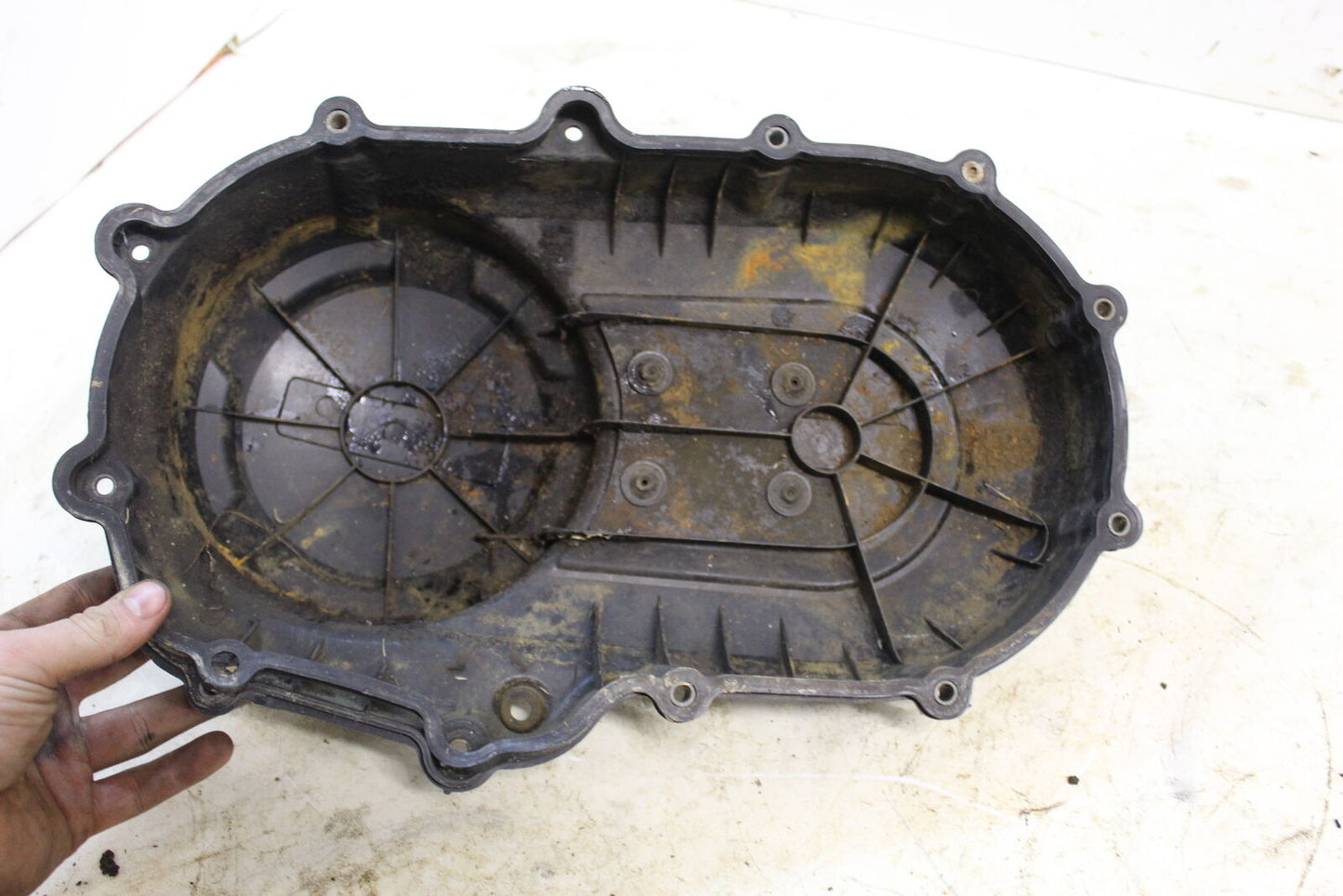 05-06 YAMAHA KODIAK 400 IRS 4X4 4WD CLUTCH SIDE ENGINE MOTOR COVER