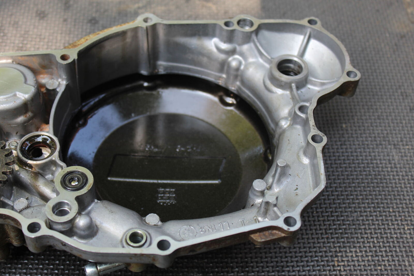 06-09 YAMAHA YZ250F ENGINE MOTOR INNER OUTER CLUTCH COVER