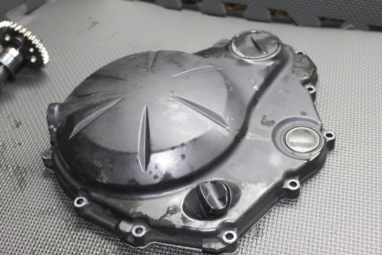 09-15 KAWASAKI ER-6N EX650 ER6N CLUTCH SIDE ENGINE MOTOR COVER