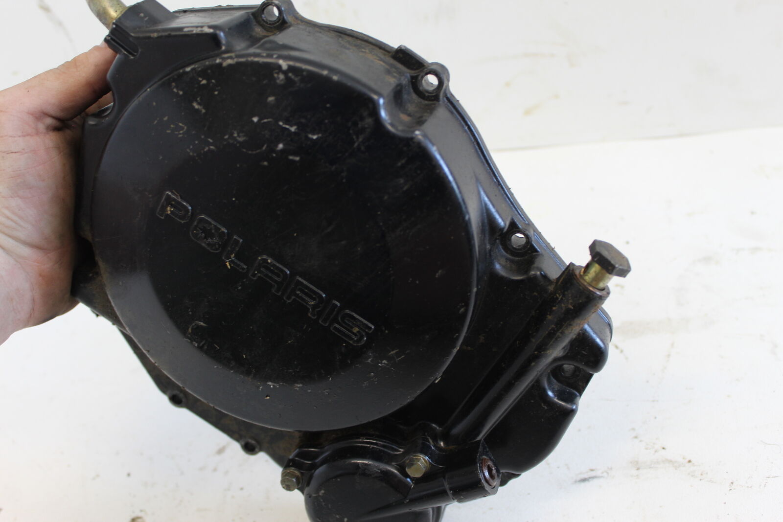 06-07 POLARIS OUTLAW PREDATOR 500 CLUTCH SIDE ENGINE MOTOR COVER