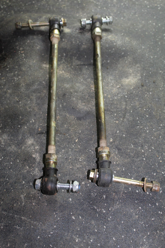 03-04 POLARIS TRAIL BOSS TRAILBOSS 330 STEERING TIE RODS ROD SET PAIR W/ BOLTS