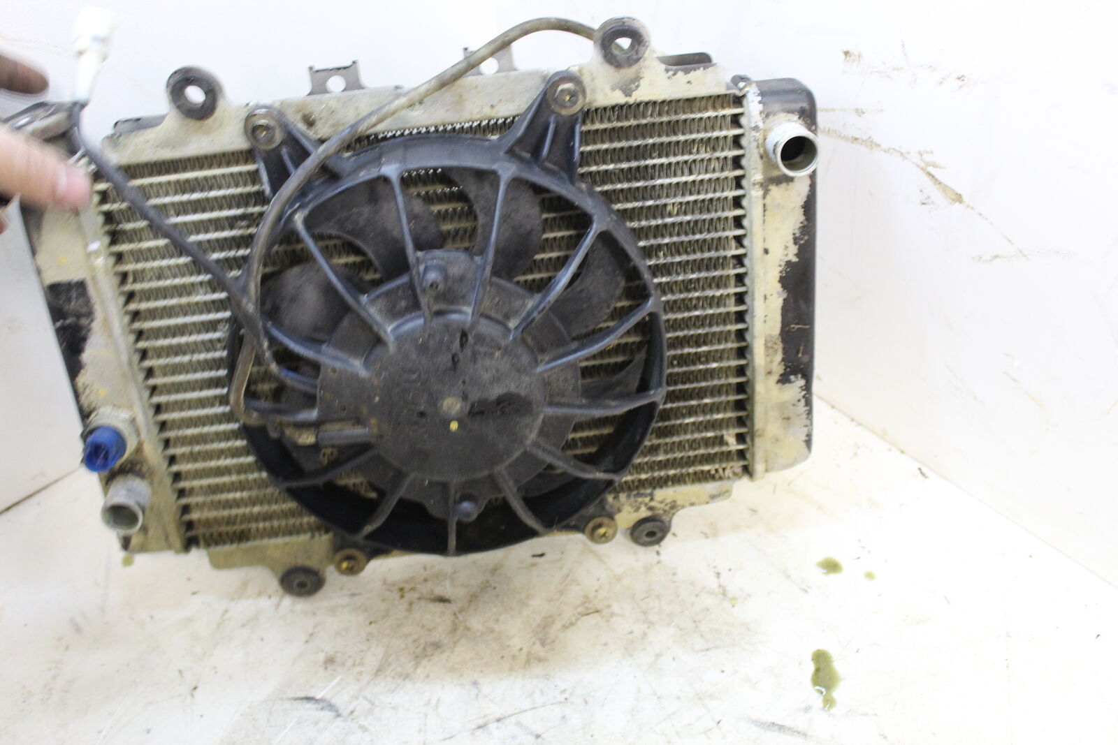 05-06 YAMAHA KODIAK 400 IRS 4X4 4WD ENGINE RADIATOR MOTOR COOLER COOLING