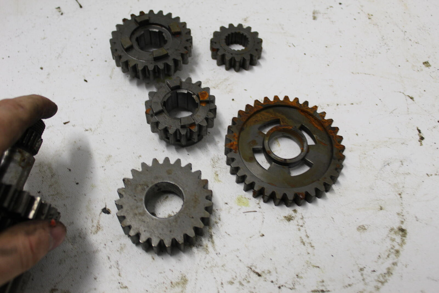 00-07 CAN-AM CANAM DS650 ENGINE MOTOR TRANSMISSION TRANNY GEARS