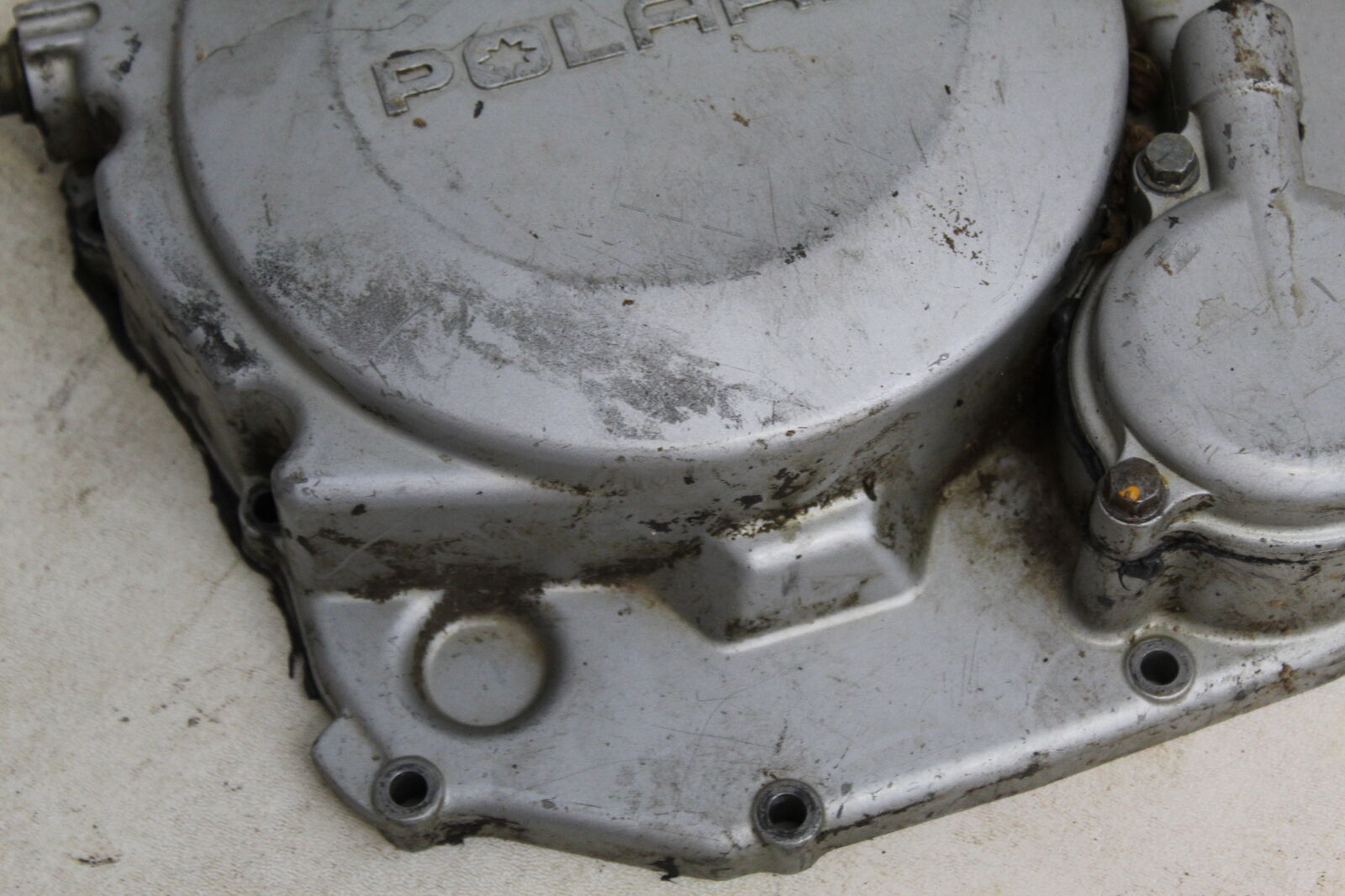 03-07 POLARIS PREDATOR 500 CLUTCH SIDE ENGINE MOTOR COVER