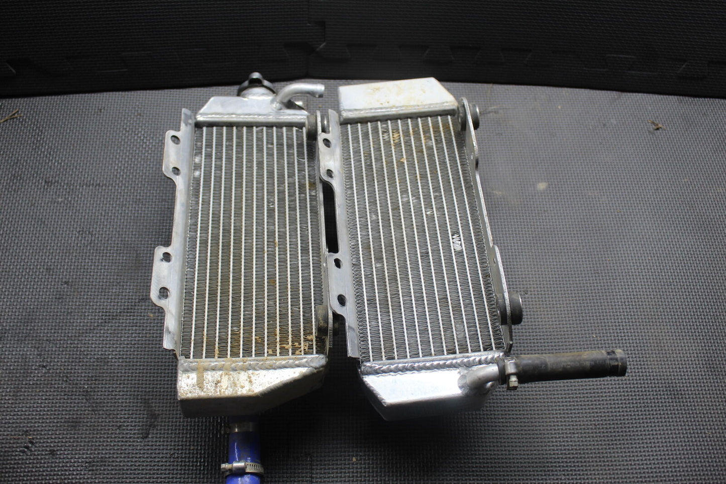 03-05 YAMAHA YZ450F ENGINE MOTOR COOLING COOLER RADIATOR WORK ALUMINUM 