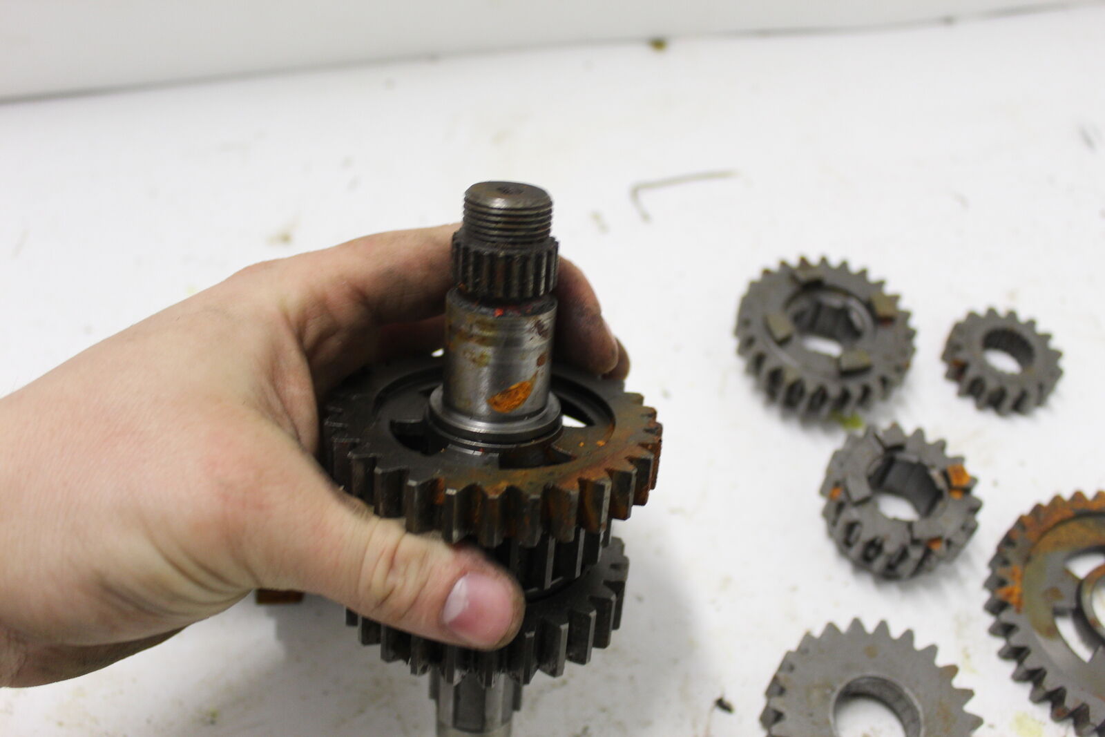 00-07 CAN-AM CANAM DS650 ENGINE MOTOR TRANSMISSION TRANNY GEARS