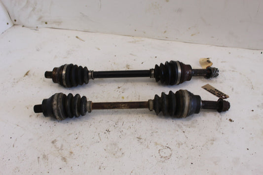 06-11 POLARIS HAWKEYE 300 4X4 FRONT LEFT RIGHT DRIVE CV AXLES PIVOTS SHAFTS