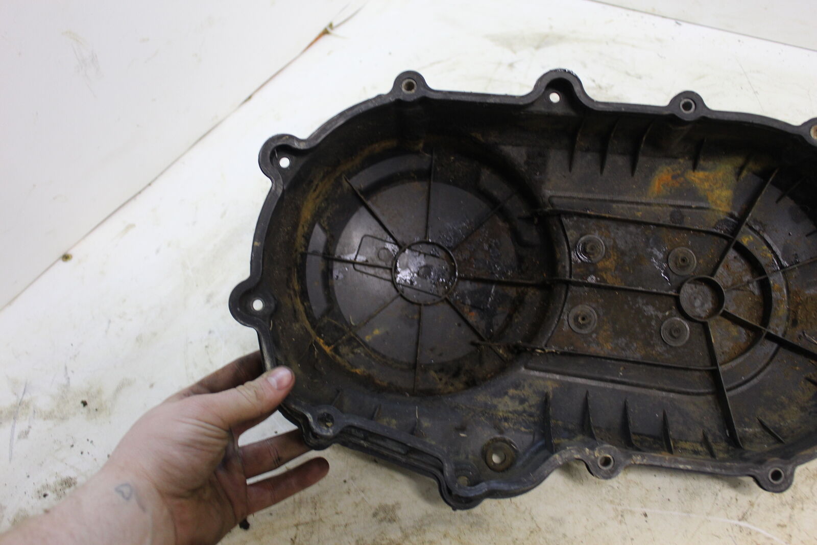 05-06 YAMAHA KODIAK 400 IRS 4X4 4WD CLUTCH SIDE ENGINE MOTOR COVER